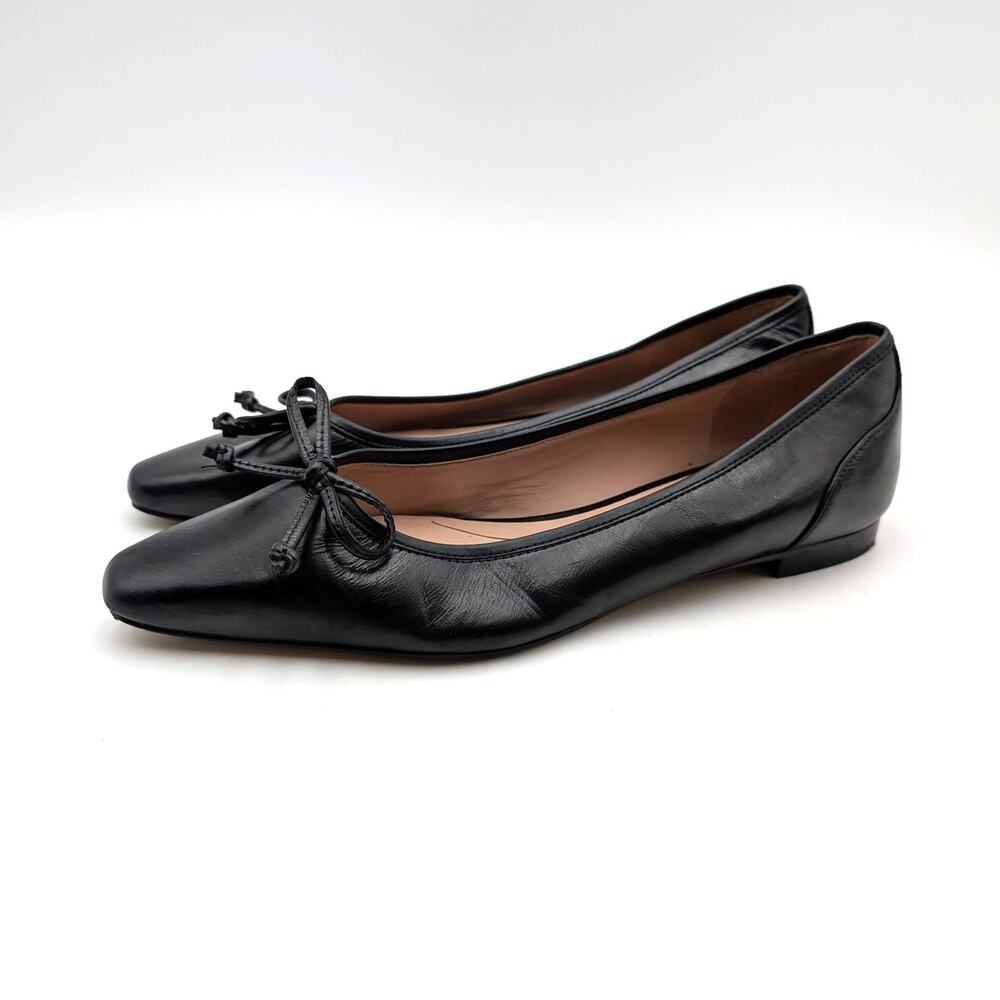 Cole Haan Paget Pointed Toe Ballet Flats Women's Black Size US9B EU39.5